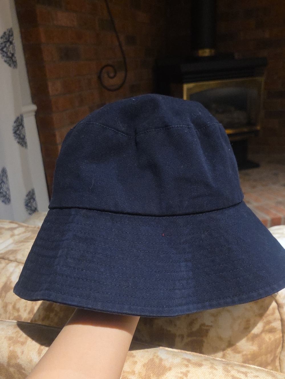 Navy Blue Bucket Hat